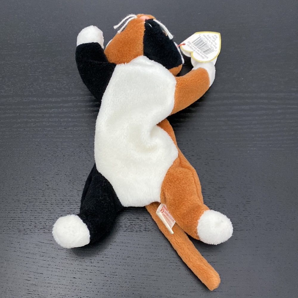 TY Beanie Baby “Chip” the Cat - PVC Pellet - 1996 - Picture 6 of 11